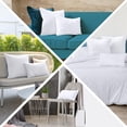 thumbnail image 4 of Juego de 1 cojines Utopia Bedding, color blanco, 30 x 50 cm, 4 of 7