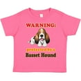 thumbnail image 3 of Inktastic Protected by a Basset Hound Funny Dog Boys or Girls Toddler T-Shirt, 3 of 5