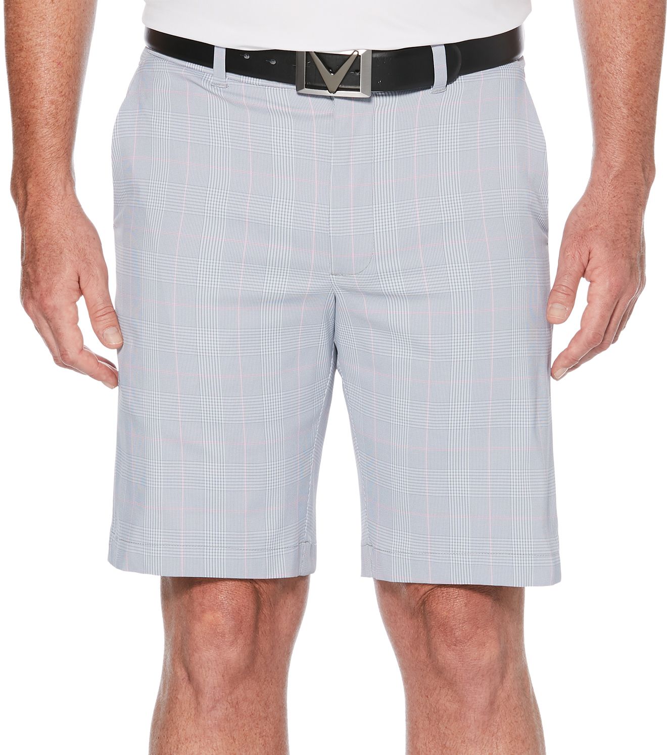 Callaway Men's Glen Plaid Golf Shorts 
