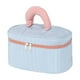 thumbnail image 1 of Neceser de viaje de lona con organizador de artículos de aseo con soporte para brochas, estuche cosmético impermeable para adolescentes, bolsa sanitaria portátil para el hogar, vacaciones o viajes de, 1 of 6