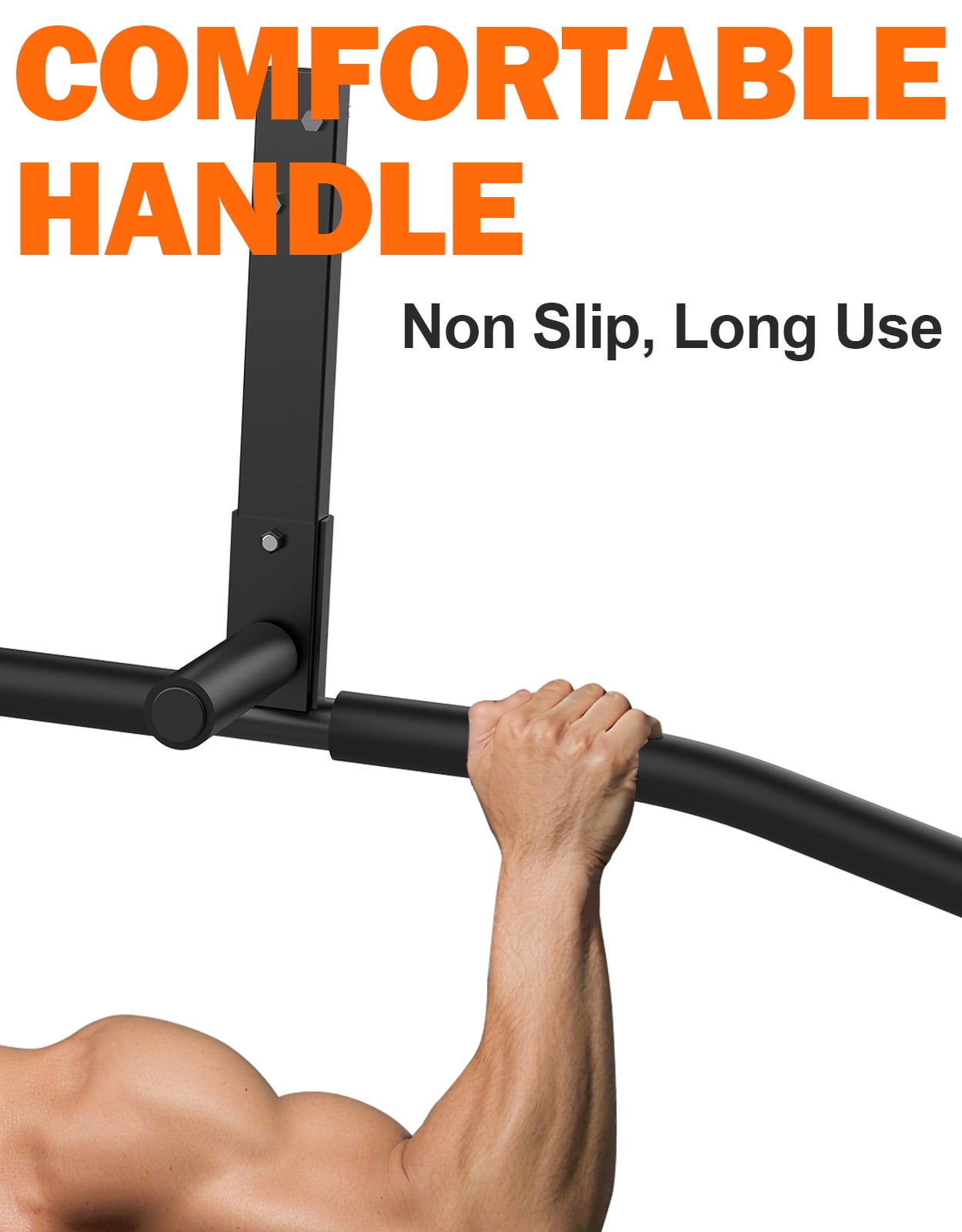 Fitarc Joist Mount Pull Up Bar, Chin Up Bar Ceiling Mount, Heavy Duty, Workout for Home Gym, 42 inch Wide -Patent Pending