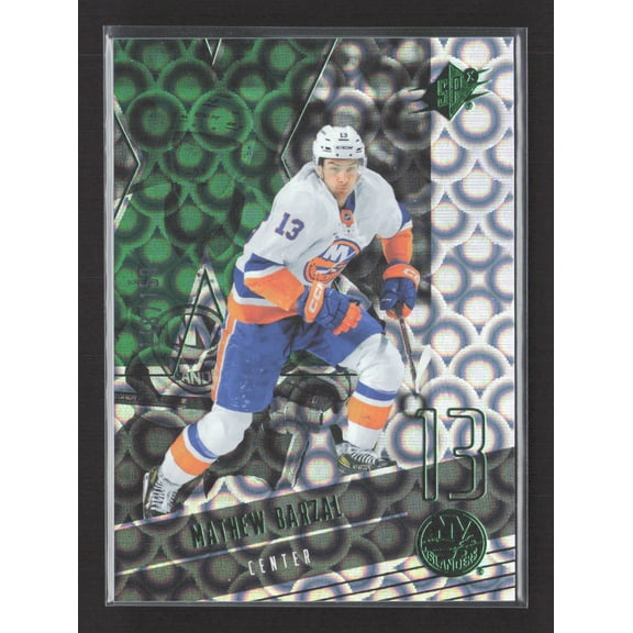 2025 Upper Deck SPx Resonance Mathew Barzal #82 /150 Hockey Card