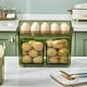 thumbnail image 5 of Eggs Container With Handle Eggs Stand For Refrigerator Door With Small Storage Box Kitchen Eggs Organizer For Cabinet Countertop, 5 of 7