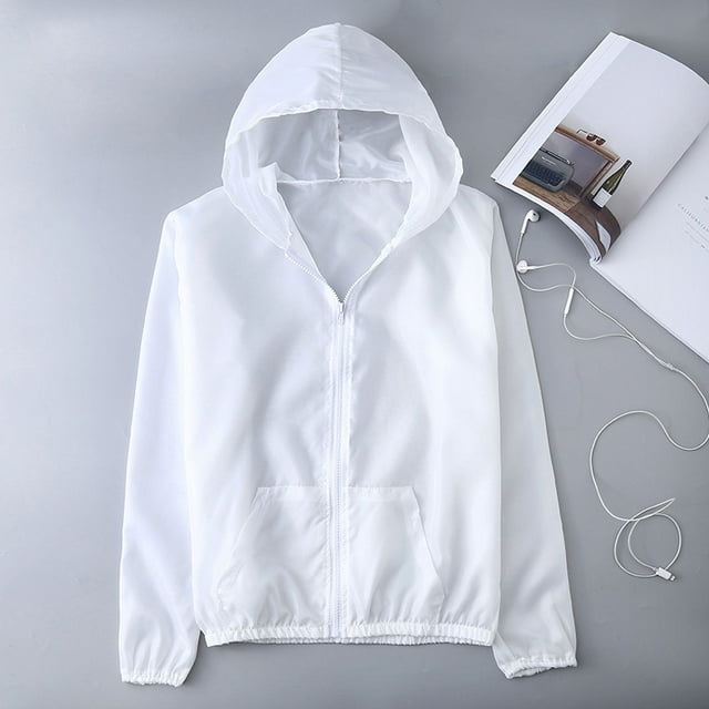 Women's Summer Sun Protection Jacket Anti-UV Quick Dry Sports Windbreaker Cycling Run