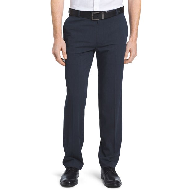 van heusen bright navy pants