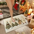 thumbnail image 3 of Christmas Doormat, Festive 3D Embroidery Entry Mat with Non-Slip Backing for Decor(B), 3 of 6