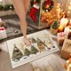 thumbnail image 5 of Christmas Holiday Embroidery Style Non-Slip Absorbent Kitchen Floor Mat, Washable Indoor Doormat for Entryway Bathroom Laundry Room Decor, 5 of 6