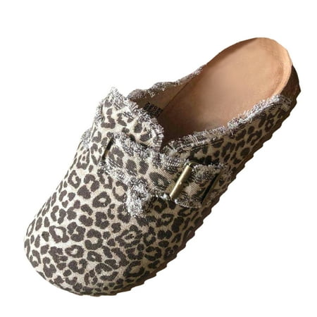 

Women Slip-on Flats Shoes | Comfortable Backless Slipper | Soft Walking Shoes - Casual Daily Low Heeled Sandals for Women Girls