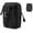 Black, variant on Tactical Molle Pouch, Universal EDC Waist Bag Belt Pouches, Outdoor Belt Bags Gear Tool Gadget Pocket with Cell Phone Holster