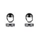 thumbnail image 1 of Billuyoard Casco para perros, gafas para gatos, suministros para mascotas, mano de obra transpirable multicolor, solidez duradera, tipo de moda Tipo 10 S 2piezas, 1 of 6