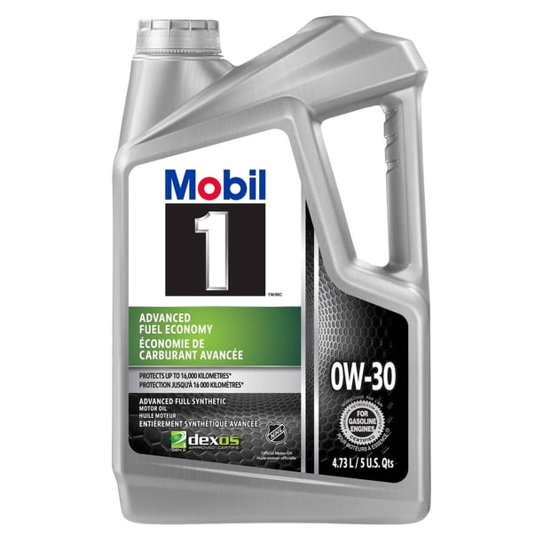 Mobil 1™ Advanced Fuel Economy Full Synthetic Motor Oil 0W-30