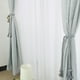 thumbnail image 3 of Sujetador de Cortina de Mezcla de Algodón de 37 Pulgadas, Clips de Sujeción para Cortinas, Paquete de 4, Gris, 3 of 7