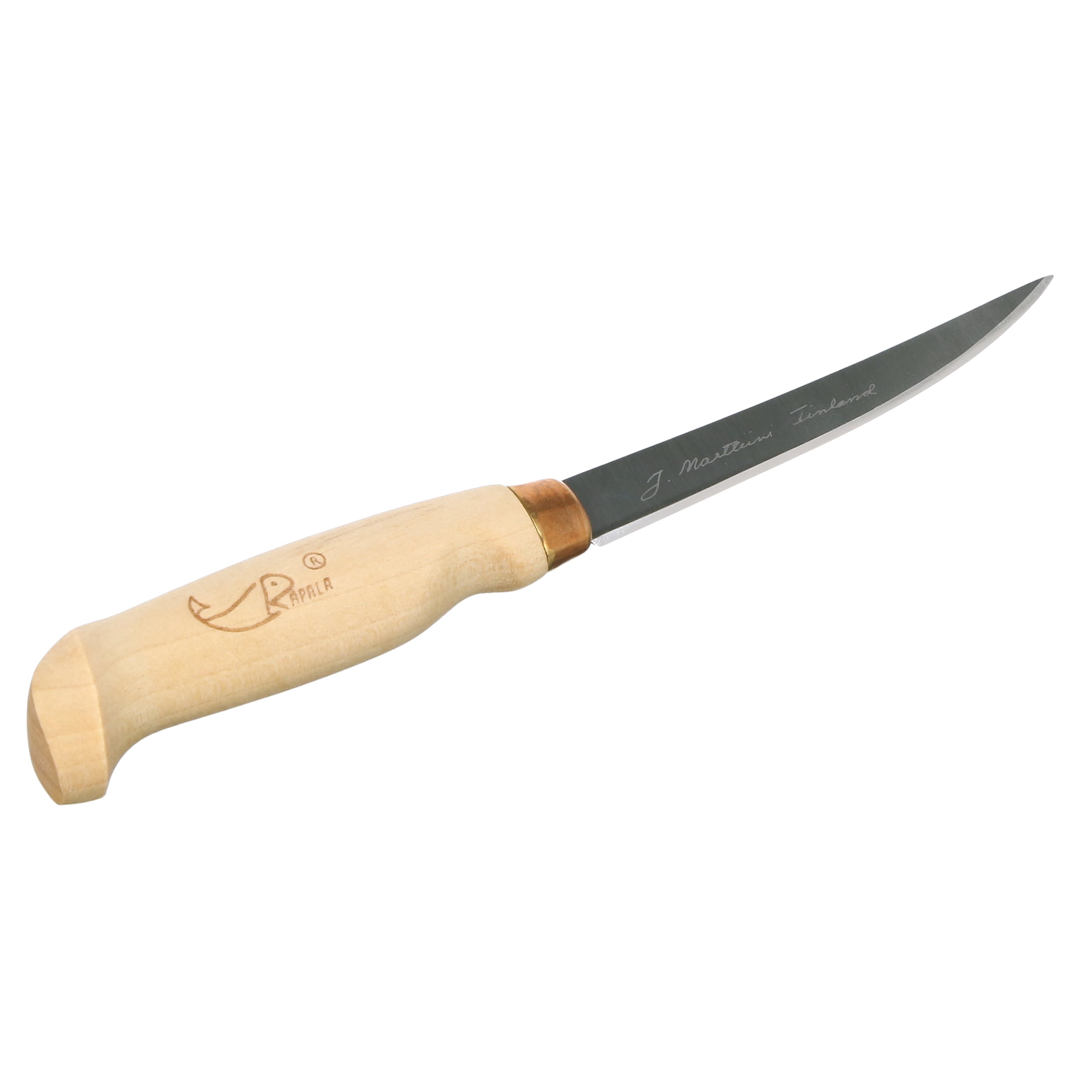 Rapala FLF4 Fillet Knife with Leather Sheath and Sharpener
