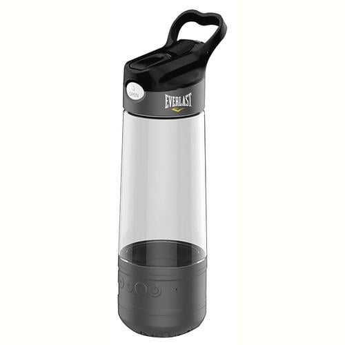 water bottle with a speaker