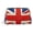 Gold, variant on Leather Makeup Brush Bag With Zipper Union Jack All Uk Flag Portable Travel Cosmetic Organizer Case For Daily Work Essentials Gold