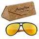 thumbnail image 1 of Gafas para Sol VentDepot PalmTree Extreme Gold UV400 Polipropileno Madera de Bambú, 1 of 1