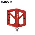 thumbnail image 4 of Soidarity ZTTO 1 par de pedales planos de nailon para bicicleta, 24 picos intercambiables, pedales de bicicleta de color sólido, piezas de ciclo, Ciclismo Rojo Soidarity OD002863-03B, 4 of 6
