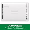 thumbnail image 6 of Duck Max Strength Self-Sealing Poly Bubble Mailer #5, 10.5" x 15", Solid White, 6 of 15