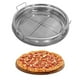 thumbnail image 4 of Bandeja redonda antiadherente para verduras, escurridor de aceite, cesta de malla para , sartén para freír, parrilla, horno, bandeja de malla Plata Macarena Bandeja para verduras, 4 of 7