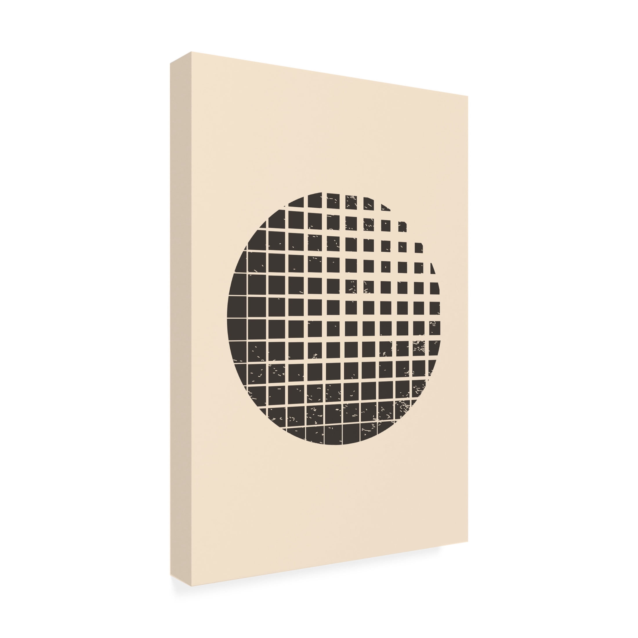 Trademark Fine Art jay stanley Minimal Halftone Shapes 2 Canvas Wall Art