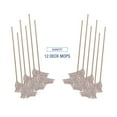 thumbnail image 3 of Boardwalk Deck Mop 54" Wooden Handle 20oz Cotton Fiber Head 6/Carton 120C, 3 of 11