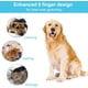 thumbnail image 4 of Guante de aseo para perros y gatos, cepillo de limpieza, cepillo de baño para mascotas, peine de masaje, removedor de pelo para pelo largo y corto, de goma - 1 par, 4 of 5