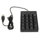 thumbnail image 3 of Teclado numérico con cable 19 teclas USB Nikou, 3 of 9