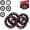 E, variant on 4PCS 3D Tire Lettering Stickers – Thickened Wheel Sidewall Decals for Cars & Motorcycles Waterproof Raised Sport Lettering Set for SUV Sedan Truck Rim Decor Aufkleber ,A