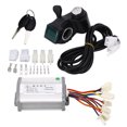 thumbnail image 2 of Electric Bike 48V 1000W Motor Controller, Stall Protection Brushed Motor Speed Controller Throttle Heat Dissipation Stable Speed  For Electric Bicycle, 2 of 8