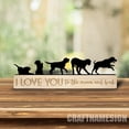 thumbnail image 2 of Craftnamesign Custom Wooden Labrador Dog Desk Name Plate, Dog Metal Nameplate, Office Decor, 2 of 5