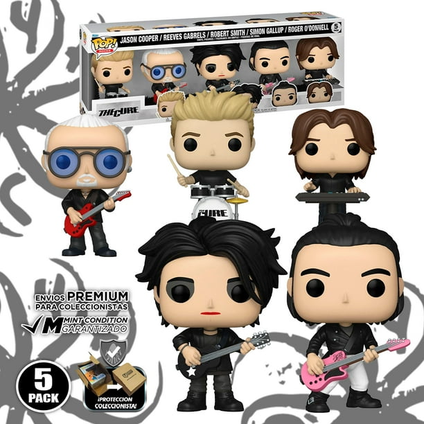 Funko Pop The Cure Banda De Rock 5 Pack Original Funko