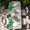 Green Beige, variant on St. Patrick's Day Table Cloths for 8 Foot Rectangle Tables, Green Shamrocks Leaf Polka Dots Patio Waterproof Elastic Fitted Tablecloths, Washable Rectangular Table Cover for Camping