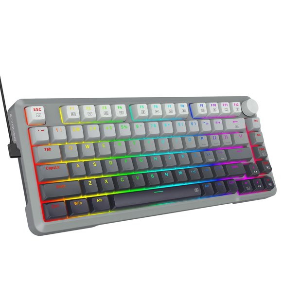Teclado Gaming E-Yooso Rapid Trigger Hall Effect Gris/Negro