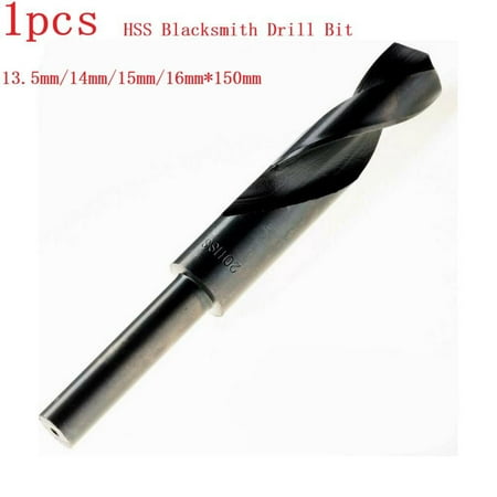 

Mingyiq 1PCS HSS Blacksmith Bits - Metric Size 13.5mm - 16mm Reduced Shank Drill