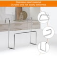 thumbnail image 3 of baomifa-Crock Pot Lid Holder, Slow Cooker Lid Holder, Lid Pocket Slow Cooker Lid Holder, Stainless Steel Lid Holder, Make Sure the Lid Does Not Touch the Table Top(4 PACK), 3 of 4