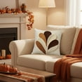 thumbnail image 2 of Fall Pillow Covers Thanksgiving Decorative Pillow Covers, 17.7X17.7 Inches, Soft Fabric, Hidden Zipper, Fall Pumpkin Design Fall Home Decor, 2 of 6