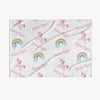 Rainbow Unicorn Baby Blanket Personalized w/ Name