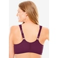 thumbnail image 2 of Comfort Choice Women's Plus Size Front Close Wireless Gel Strap Bra, 2 of 2