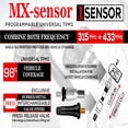 thumbnail image 3 of Sensor de Neumáticos TPMS Autel MaxiTPMS MX Negro Universal de Goma 315/433MHz Pack de 10 Piezas Pro, 3 of 9