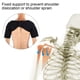 thumbnail image 5 of Vendaje protector negro para fitness y atletismo, protector de hombro deportivo elástico L, 5 of 8