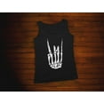 thumbnail image 4 of Halloween Skeleton Rib Cage Shirt Spooky Skull Hands Top for Women, 4 of 5