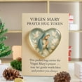 thumbnail image 4 of Pocket Hug Virgin Mary Card,Cute Little Heart Pocket Hug Token & Gift Card,Religious Keepsake Exchange Bookmarks for Friends Family Distance Social Relationship Gift, 4 of 4