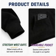 thumbnail image 3 of Lsupdaol Two Person Couples Hoodie Matching Sweatshirts Christmas Gift, 3 of 6
