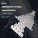 thumbnail image 2 of 10 Pcs Stainless Steel Flat Straight Brace Brackets Mending Repair Plates Fixing Connector SNO88, 2 of 5