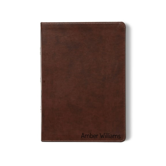 Personalized ESV Bible with Name Engraved, ESV Wide-Margin Bible, Custom Bible Engraved Name, English Standard Holy Bible, Baptism Gifts