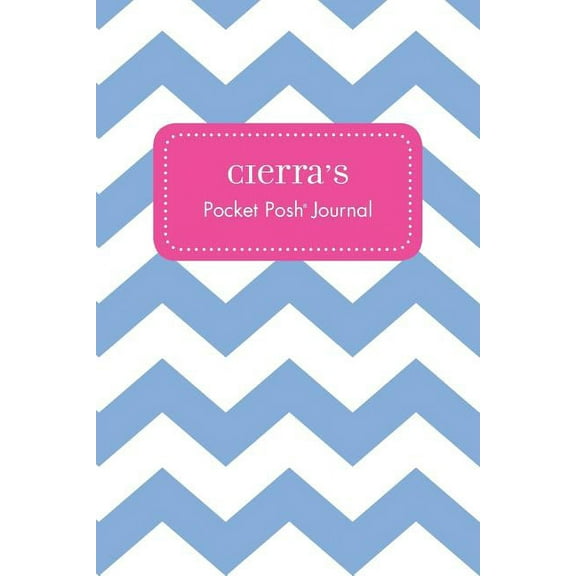 Cierra's Pocket Posh Journal, Chevron, (Paperback)