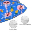 thumbnail image 5 of Salouo Tropical Jellyfishes Pattern Pillow Cases,1PC Pillow Covers with Envelope Closure Decorative Pillow Case for Bed Couch,Pillows Not Included-16"x24", 5 of 6
