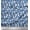 Blue, variant on Soimoi Cotton Duck Fabric Stripe & Leaves Print Fabric by Yard 42 Inch Wide