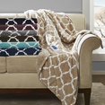 thumbnail image 1 of Beautyrest Heated Ogee Throw Purple 60x70, 1 of 5
