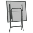 thumbnail image 3 of Zofi Outdoor Dining Breakfast Bistro Table, Foldable Mesh Top, Gray, 3 of 6